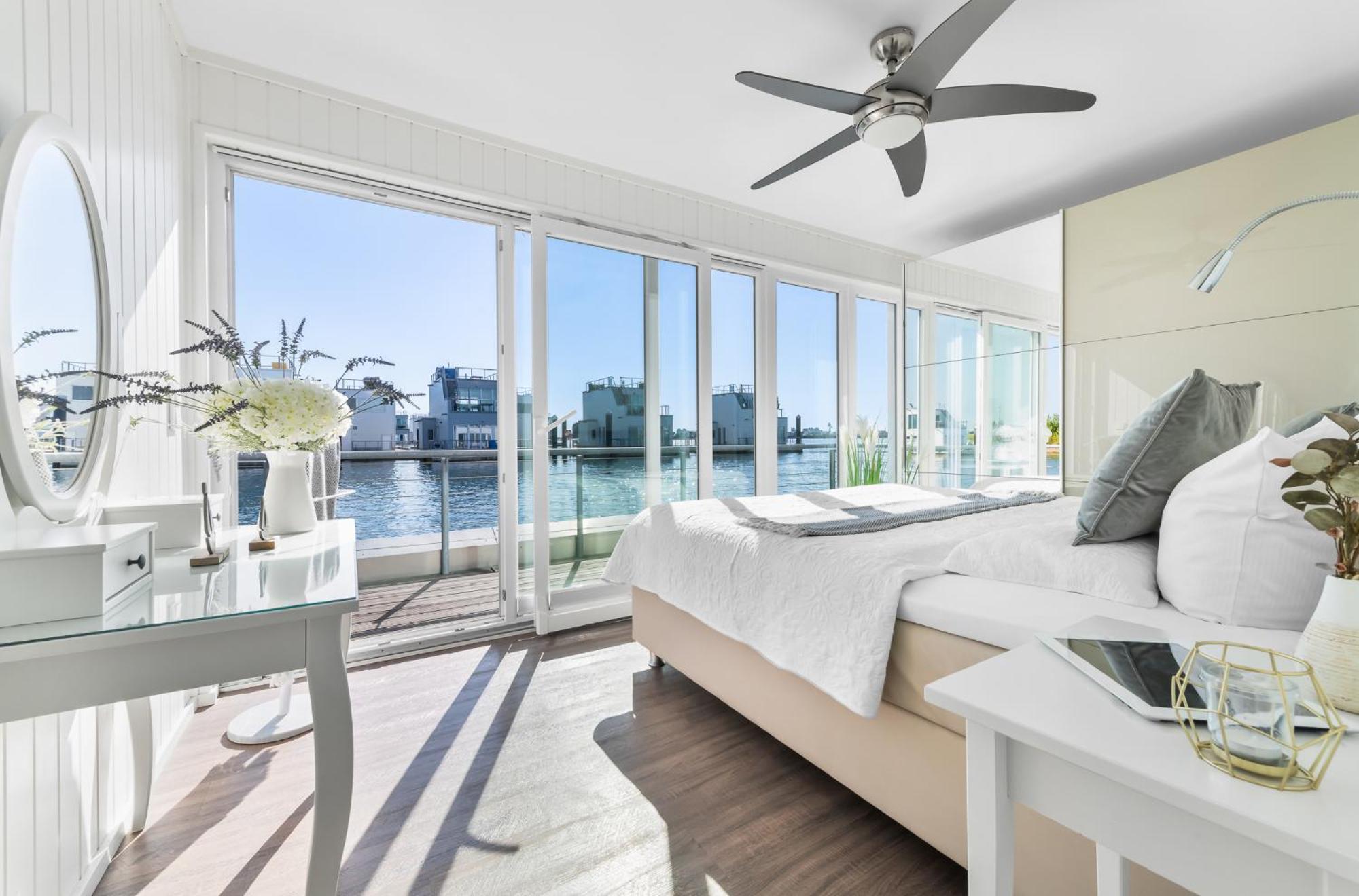 Triton: Meerblick, Sauna, Dachterrasse Olpenitz Exterior foto